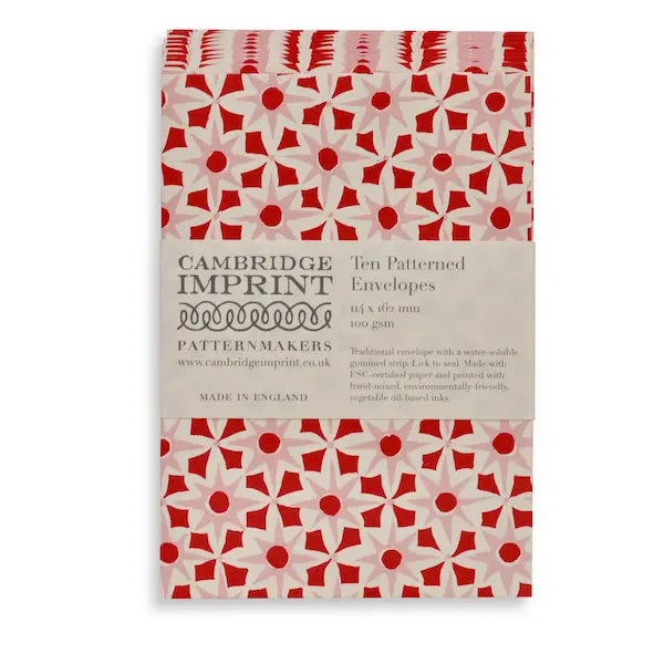 Cambridge Imprint Patterned Envelope Set