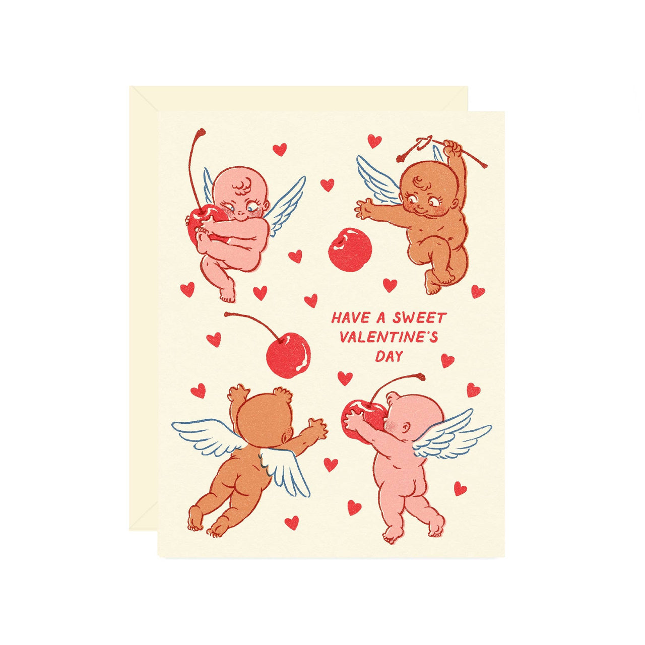 Sweet Valentine Cherubs