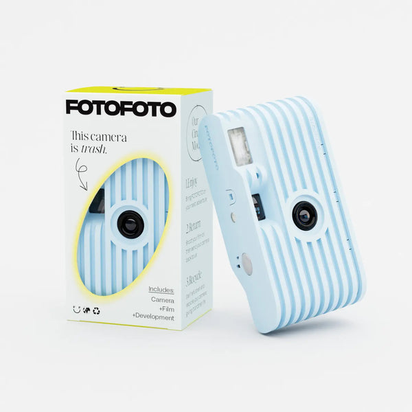 Sustainable Disposable Camera - Atlas Blue