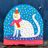 Snowglobe Winter Party Cat