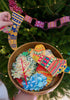Festive Stockings Sewn Garland