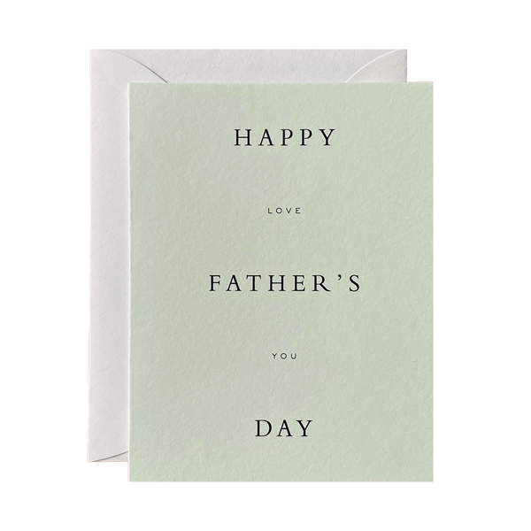 Happy Father's Day No. 42 Pistachio