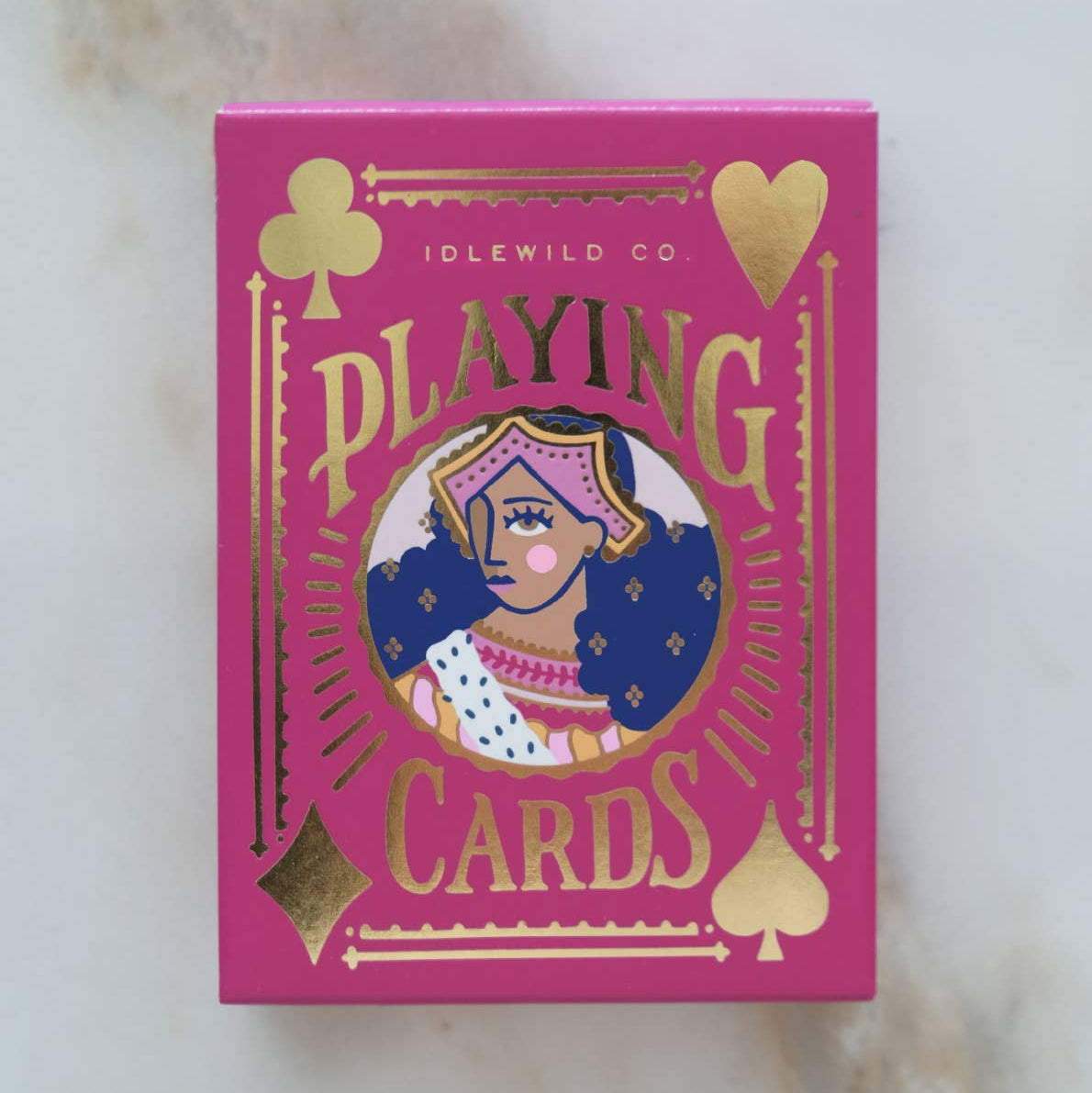 Neon Royals Playing Cards