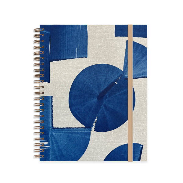 Indigo Medium A5 Notebook: Blank