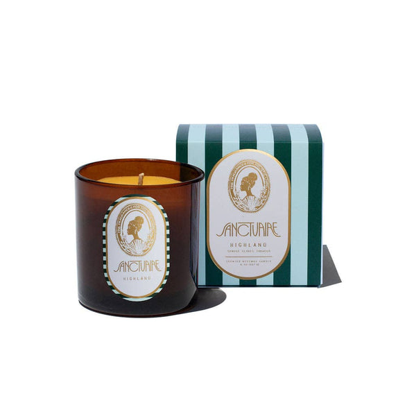 Highland Scented Beeswax Candle