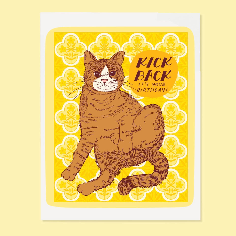 Kick Back Cat Bday