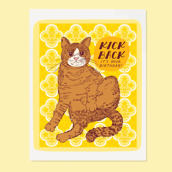 Kick Back Cat Bday
