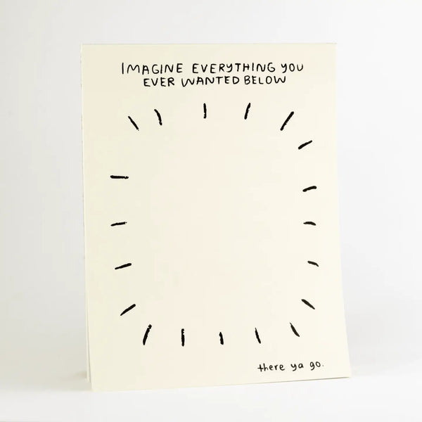 Imagine Everything Notepad