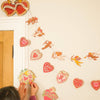 Hearts Sewn Garland