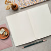 Vol 42: Mustard Lay Flat Notebook - Ruled