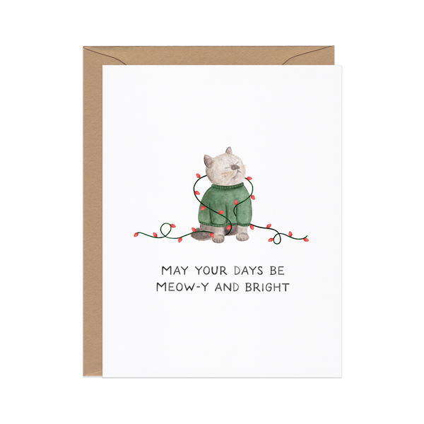 Merry And Bright Cat