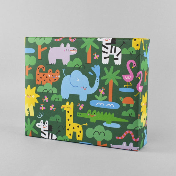 Jungle Kids Gift Wrap