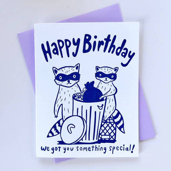 Birthday Raccoons