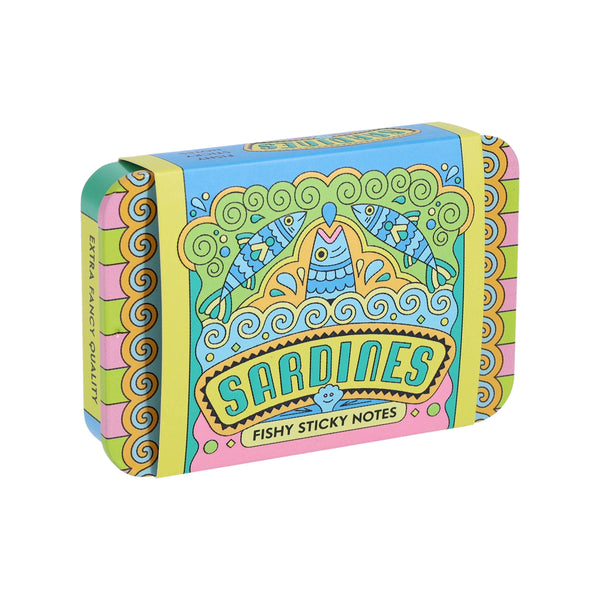 Sardines Fishy Sticky Notes