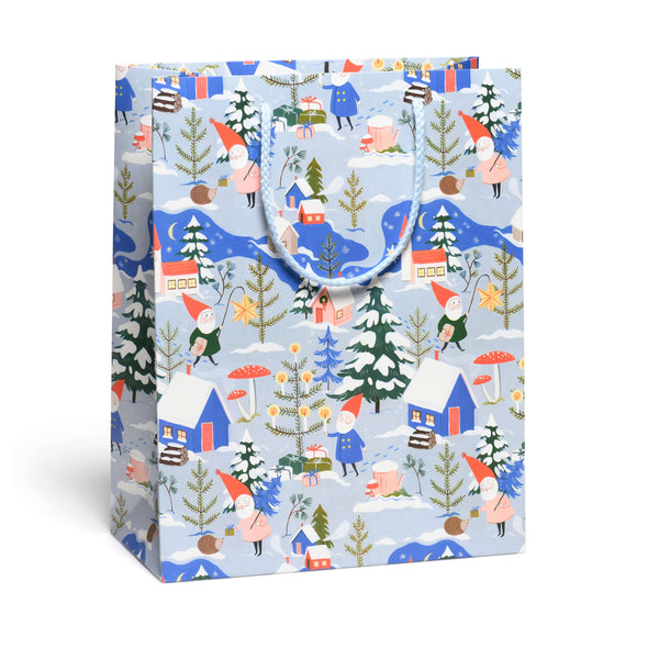 Holiday Gnomes Gift Bag