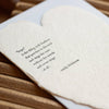 Emily Dickinson Quote Deckled Heart