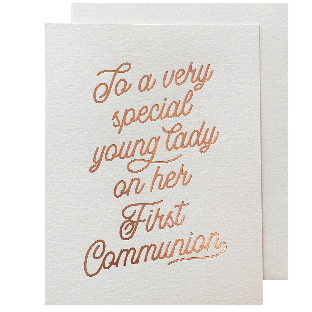 Special Young Lady First Communion