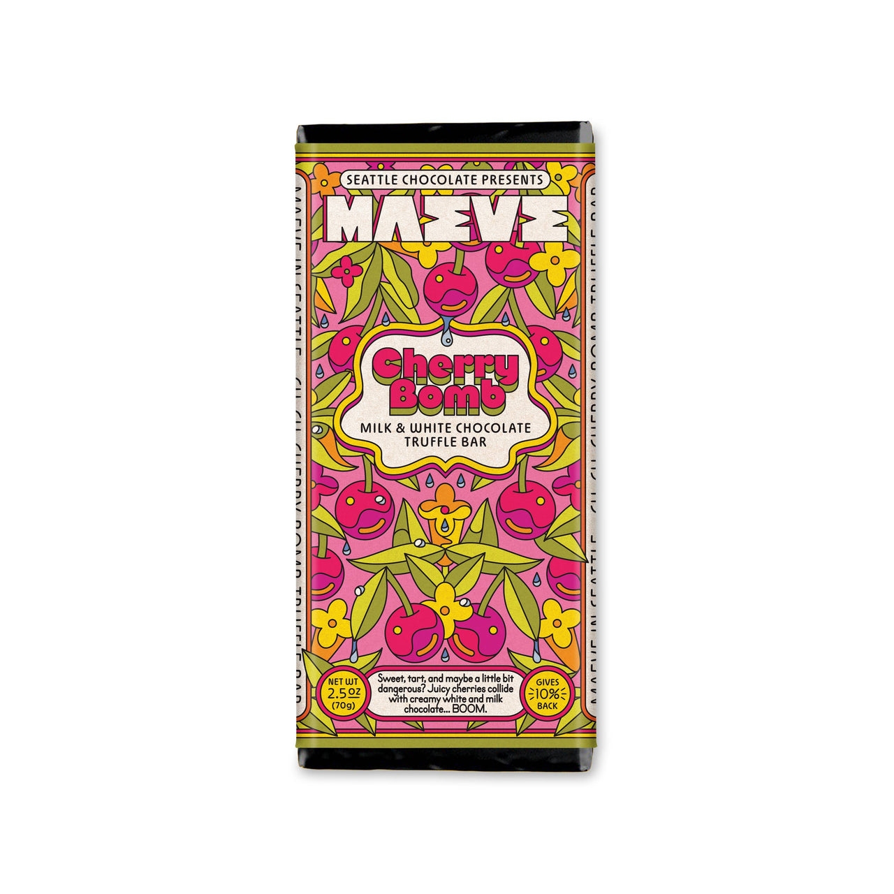 Cherry Bomb Truffle Bar