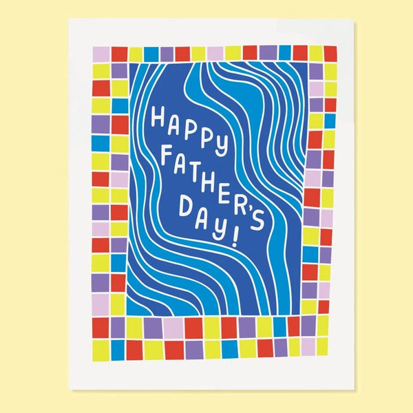 Wavy Dad Card
