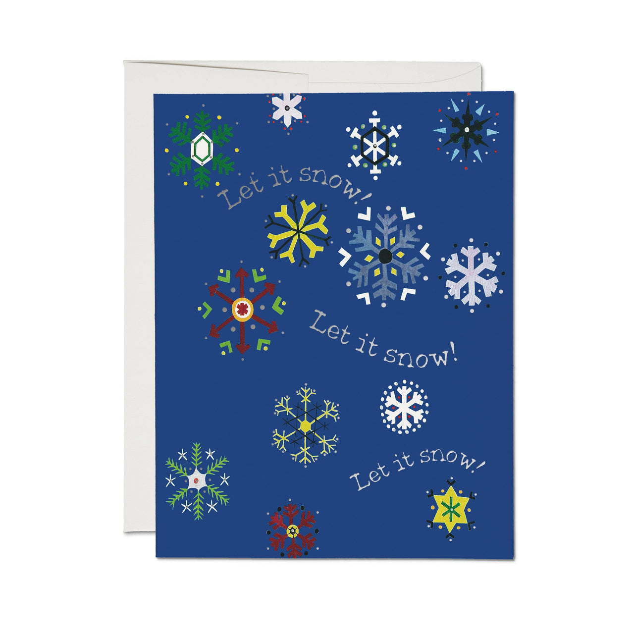 Colorful Snowflakes