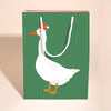 Festive Goose Gift Bag