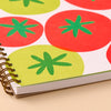 Tomato A5 Letterpress Spiral Notebook