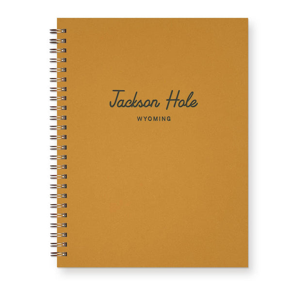 Los Angeles Saffron Lined Journal