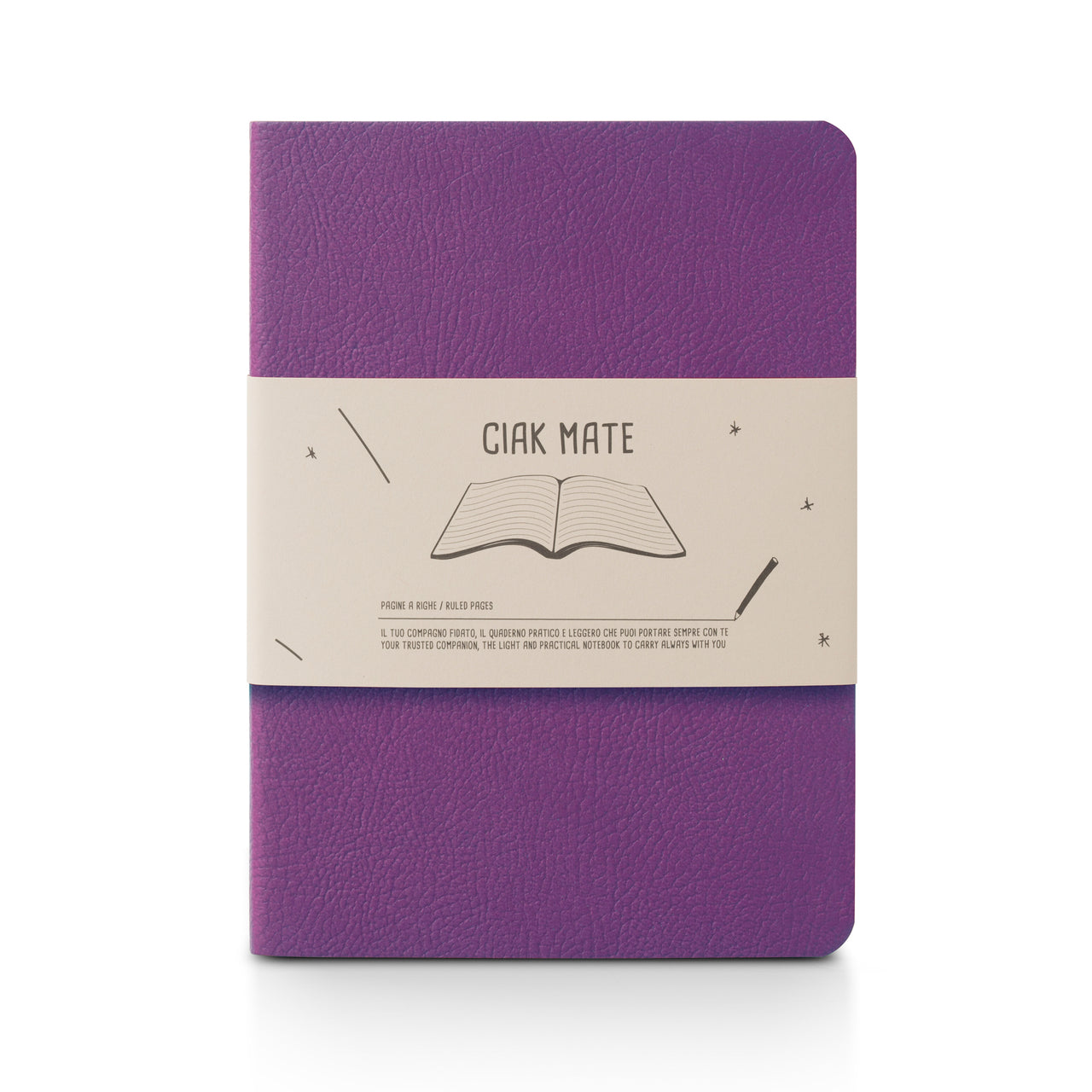 Ciak Mate Soft Cover Slim Notebook - Various Colors