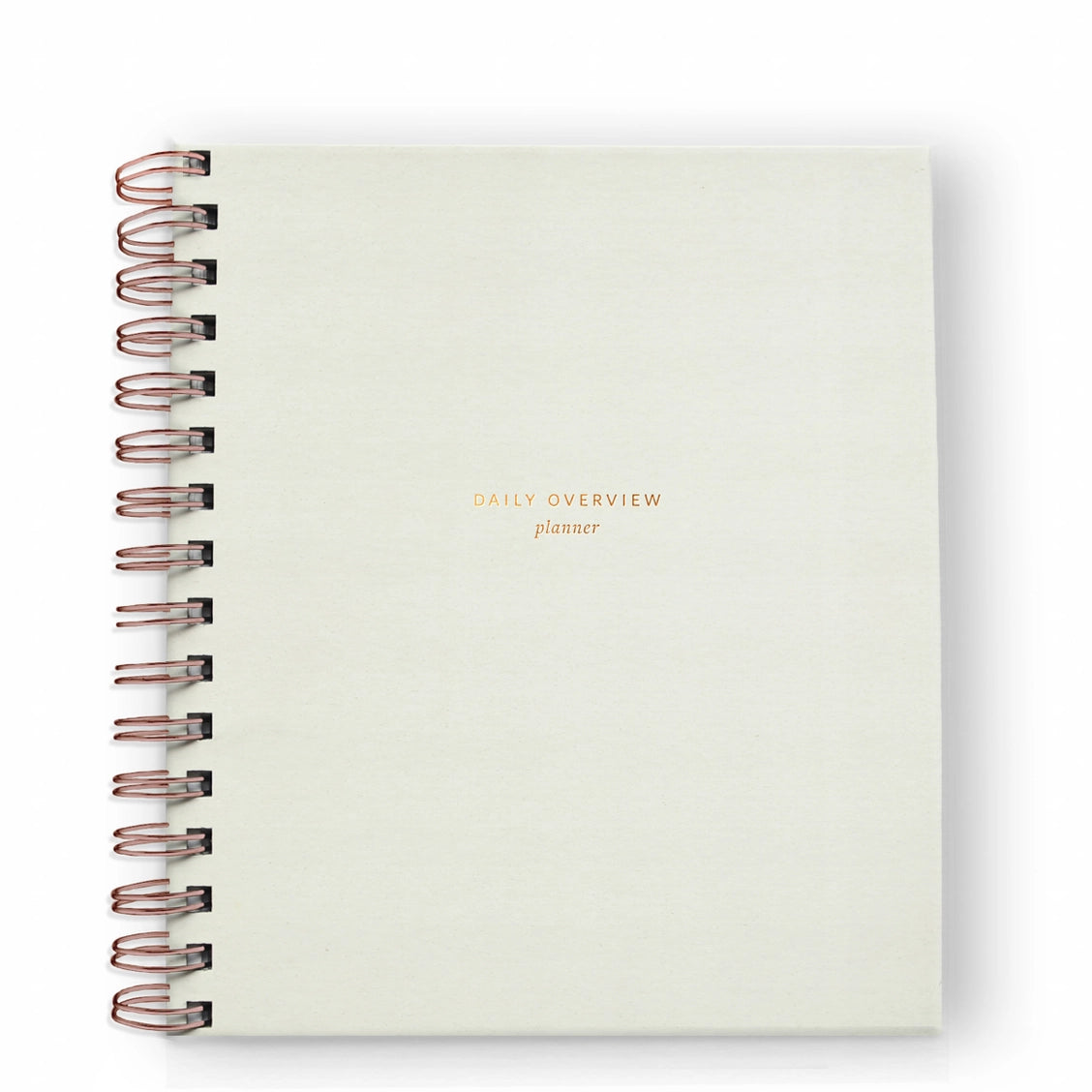Daily Overview Planner - Various Colors