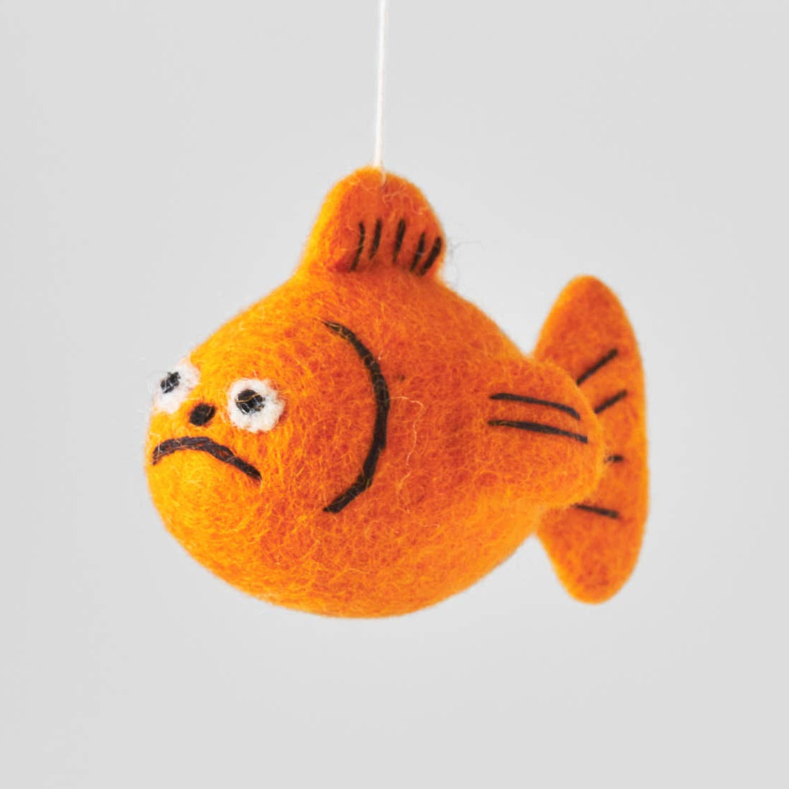 Goldfish Felt Ornament