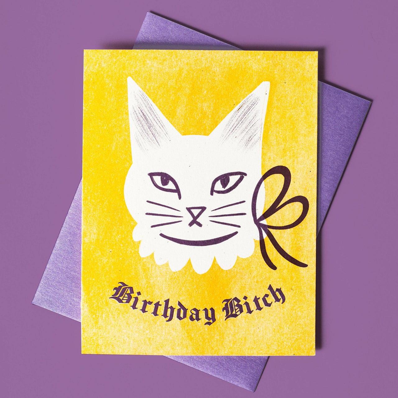 Blackletter Birthday Bitch