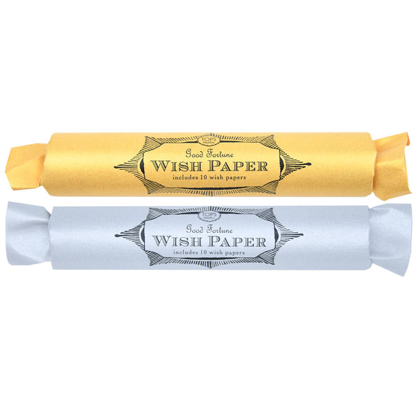 Gold & Silver Wish Paper