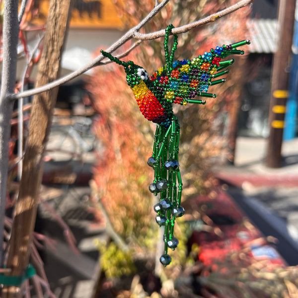 Beaded Bird Ornament