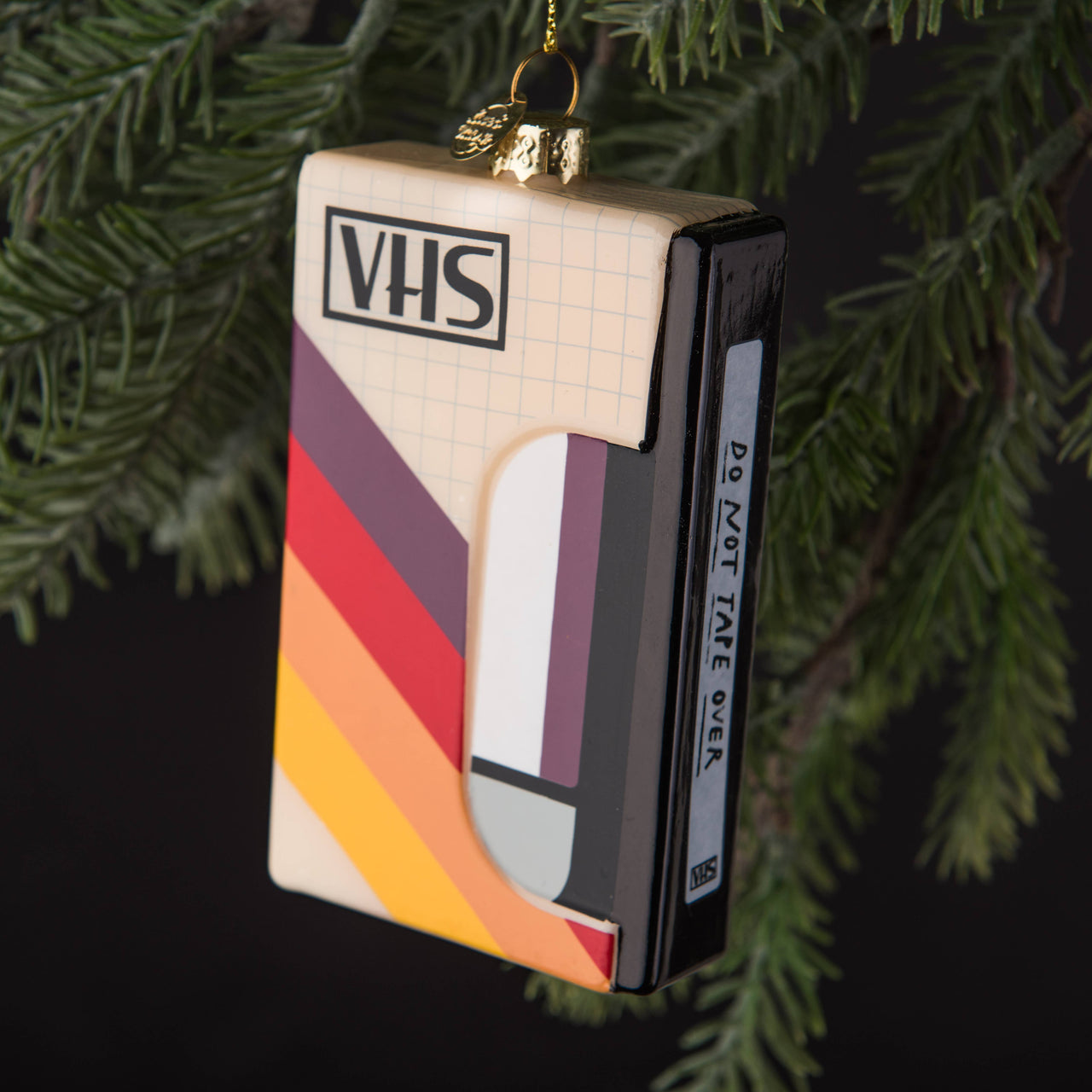 VHS Tape Holiday Ornament