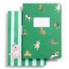 Off Leash Set of Two Stitched Notebooks