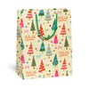 Holly Jolly Trees Gift Bag