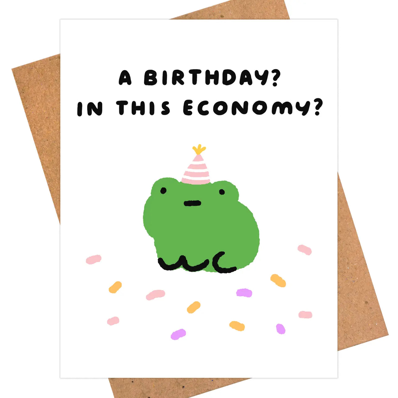 Economy Frog Birthday