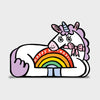Unicorn With Mini Card