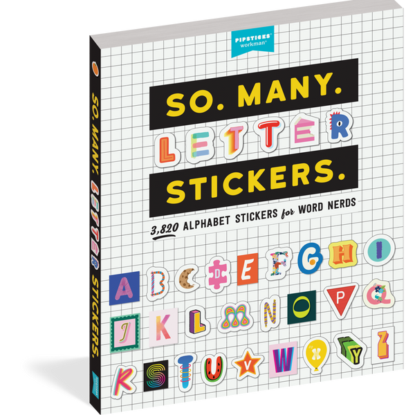 So. Many. Letter Stickers.