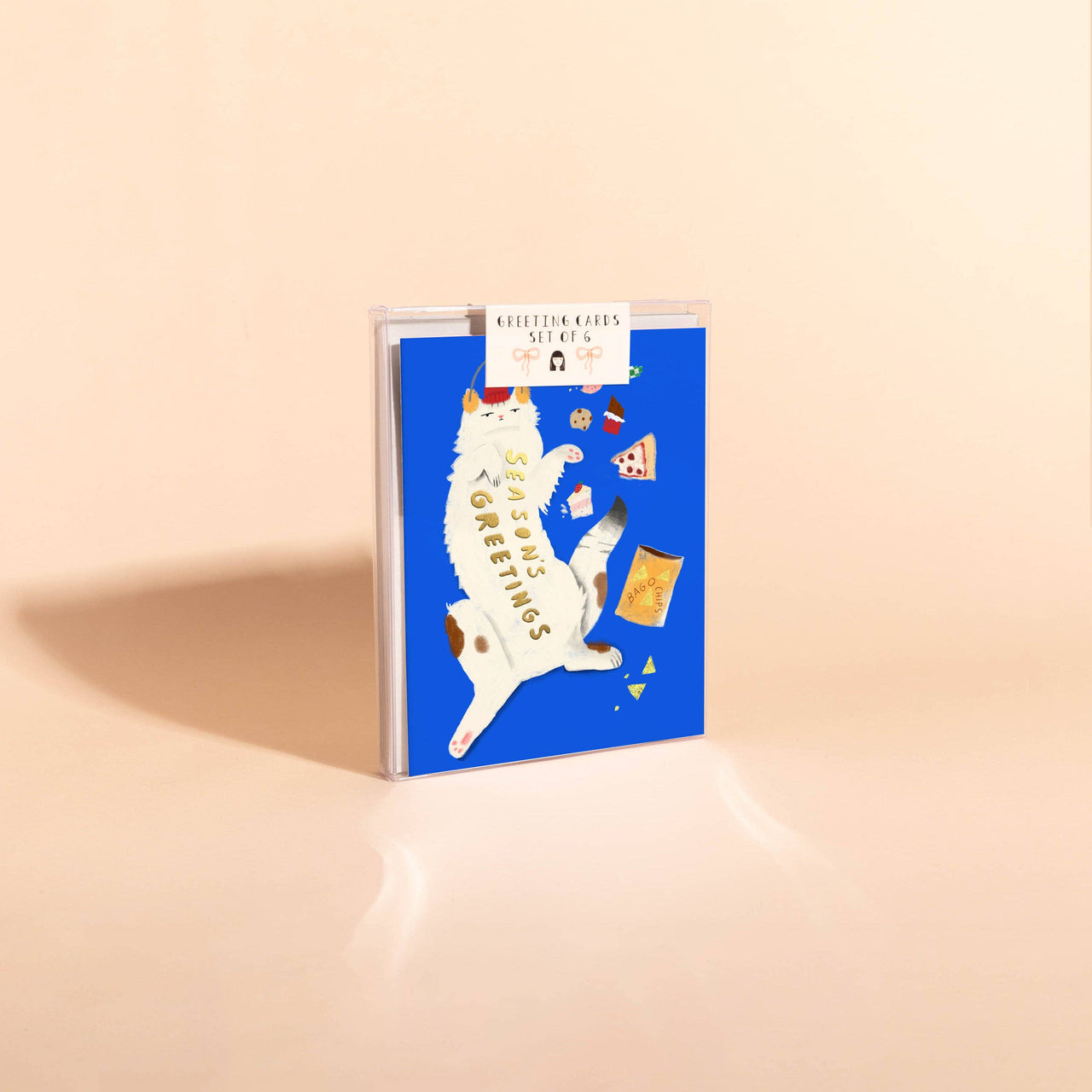 Fully Maxed Cat Holiday Boxed Set of 6
