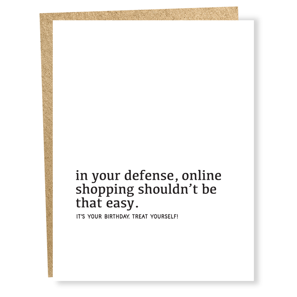Online Shopping Birthday