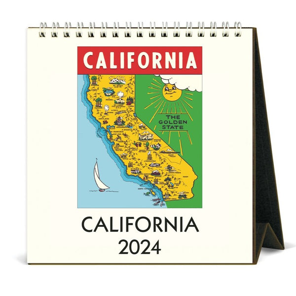 2024 California Desk Calendar