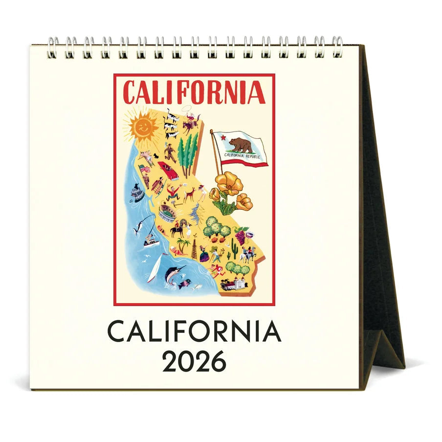 Cavallini 2026 Desk Calendars