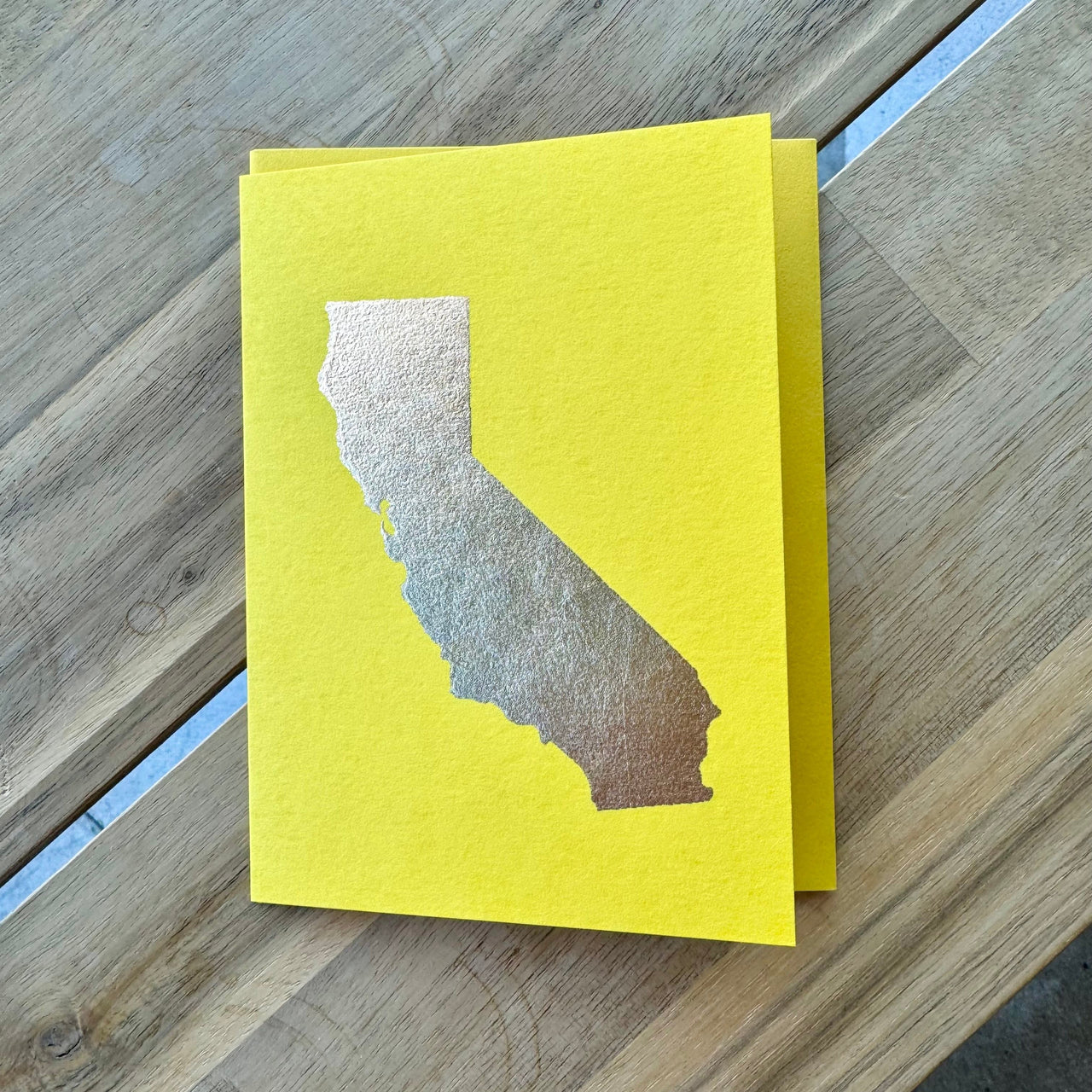 Map of CA, Yellow