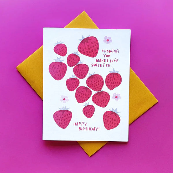 Sweet Strawberry Birthday