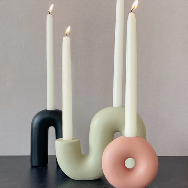 Natural White Taper Candles