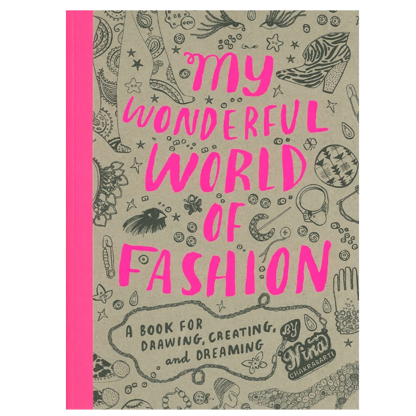 My Wonderful World of Fashion Coloring Book