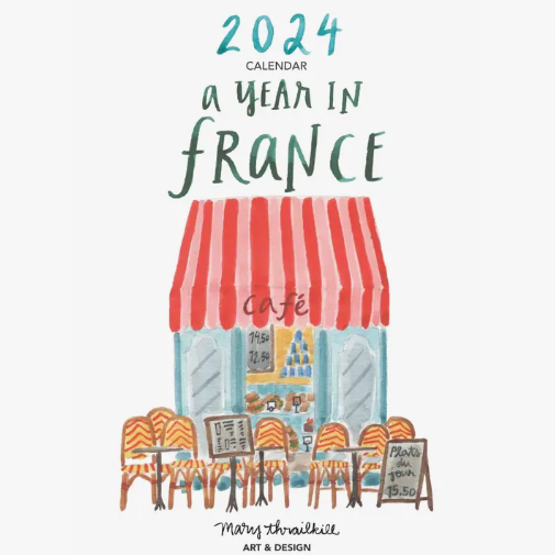 A Year in France 2024 Calendar