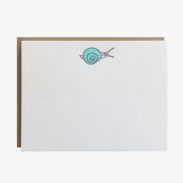 Snail Mail Flat Stationery
