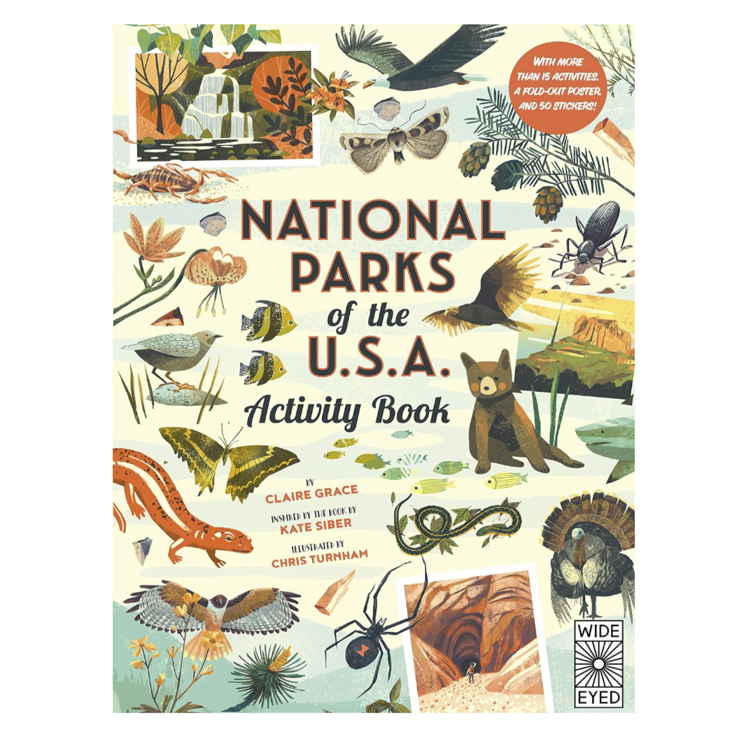 National Parks of the USA Activity Book